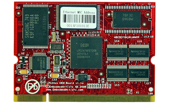 LPC2478 OEM Embedded Artists LPC2478 OEM Embedded Artists