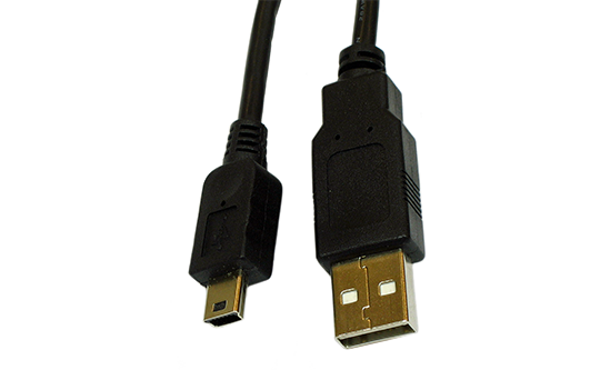 Image of USB Cable A to mini-B