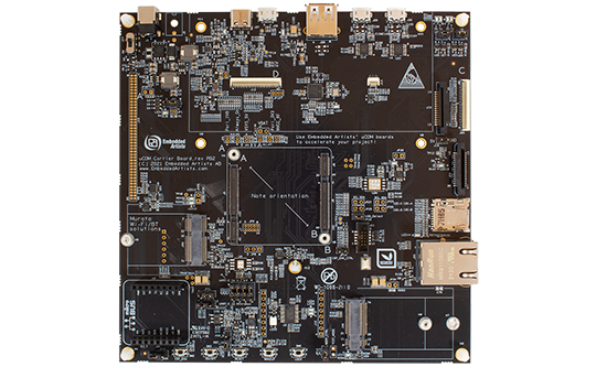 Image of uCOM Carrier Board